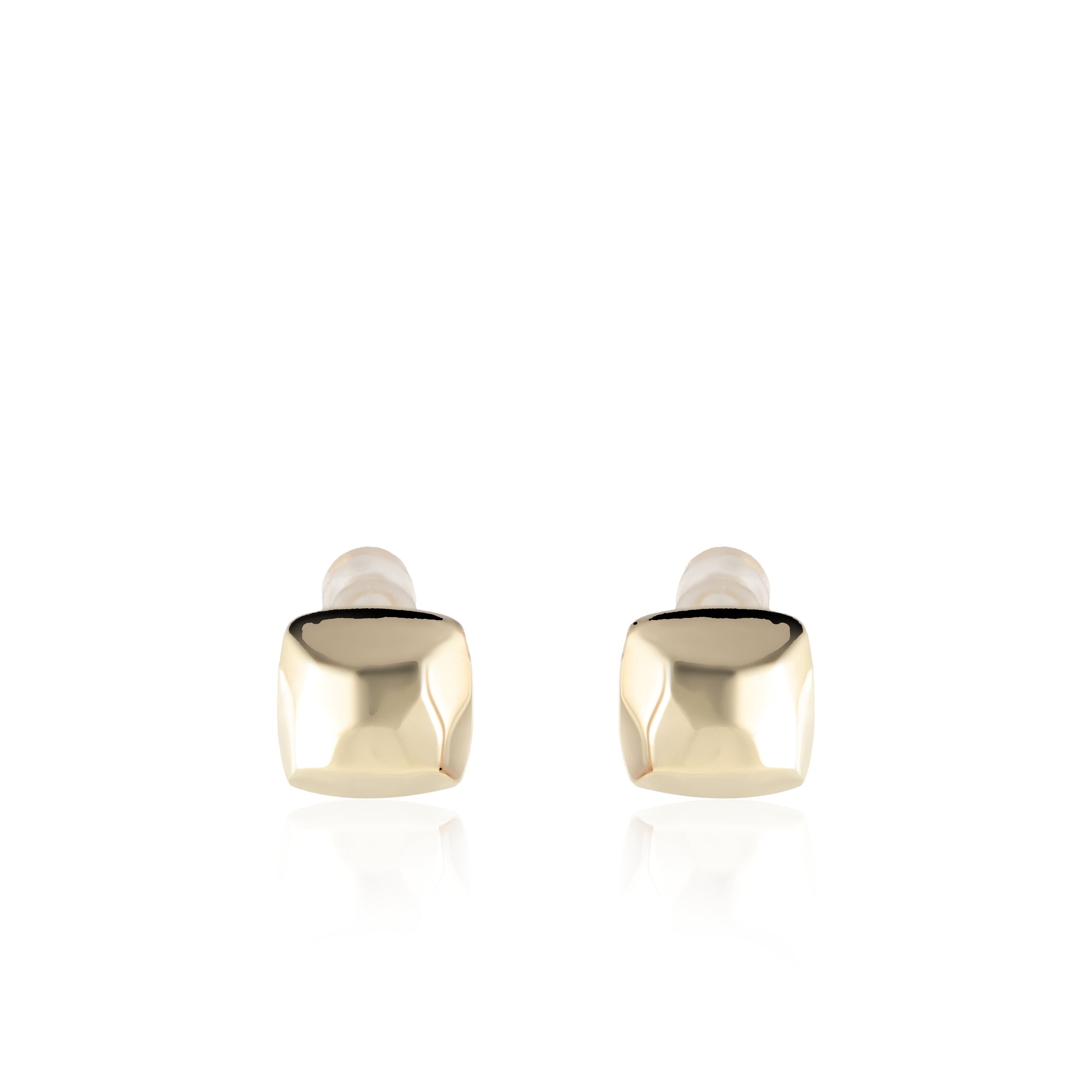 Σκουλαρίκια καρφωτά κύβος Mar & Mar Cube Studs από Ασήμι 925