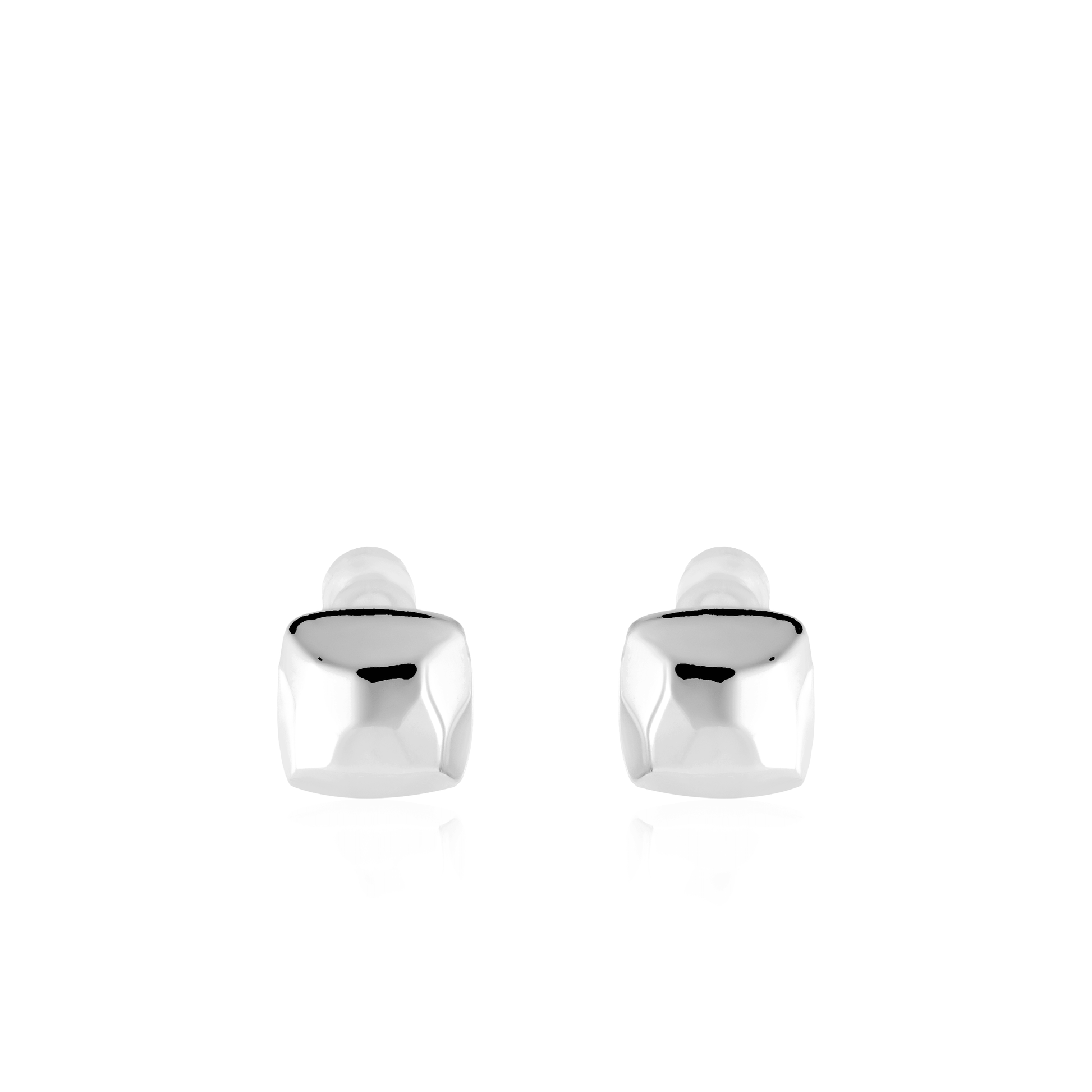 Σκουλαρίκια καρφωτά κύβος Mar & Mar Cube Studs από Ασήμι 925