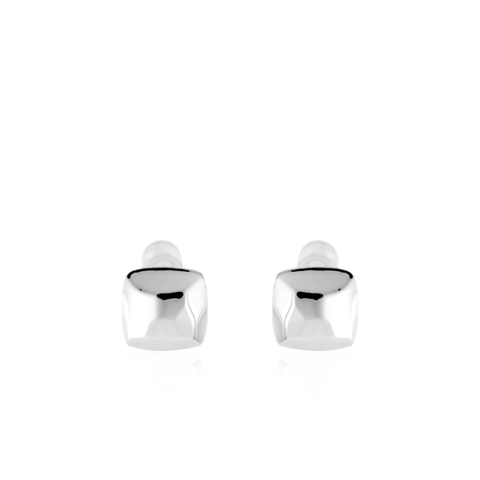 Σκουλαρίκια καρφωτά κύβος Mar and Mar Cube Studs από Ασήμι 925