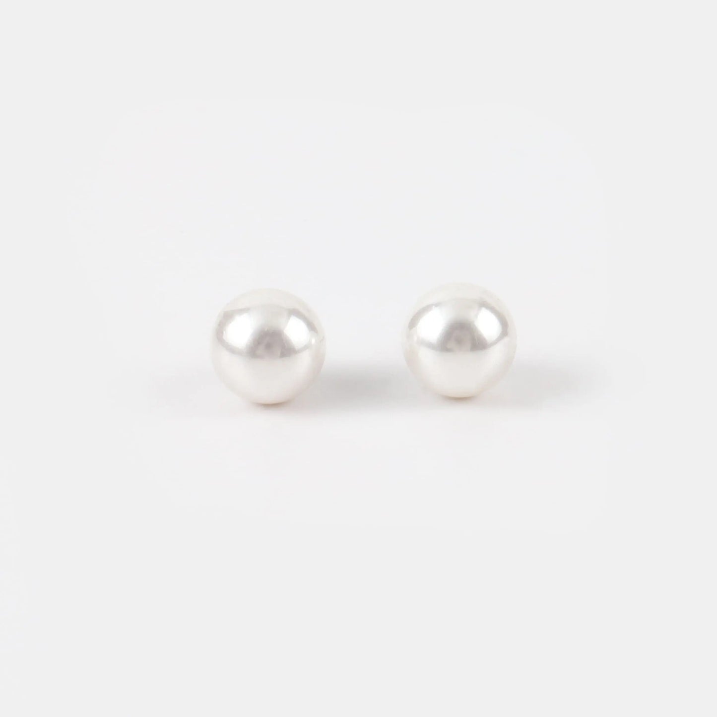 Σκουλαρίκια καρφωτά πέρλα Mar & Mar Pearl Studs από ανοξείδωτο ατσάλι