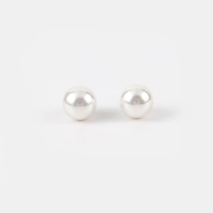 Σκουλαρίκια καρφωτά πέρλα Mar & Mar Pearl Studs από ανοξείδωτο ατσάλι