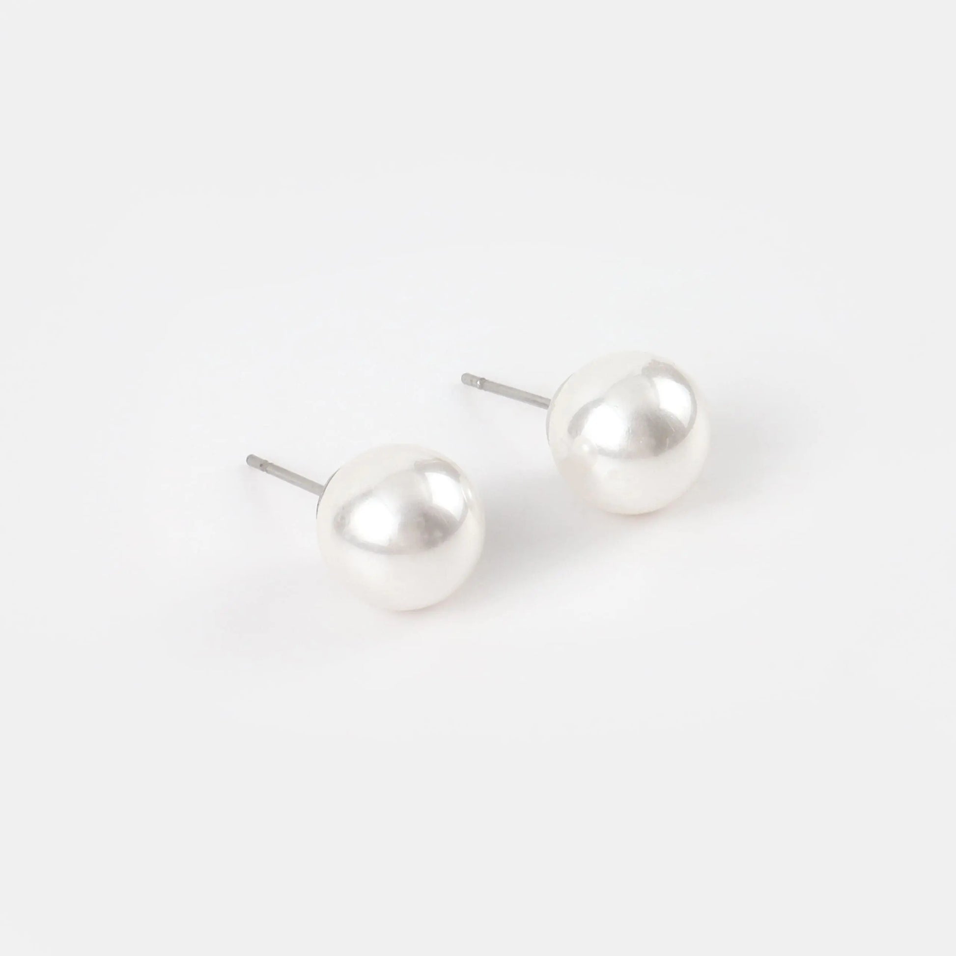 Σκουλαρίκια καρφωτά πέρλα Mar & Mar Pearl Studs από ανοξείδωτο ατσάλι