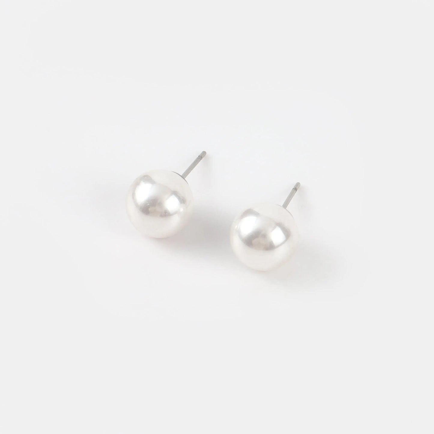 Σκουλαρίκια καρφωτά πέρλα Mar & Mar Pearl Studs από ανοξείδωτο ατσάλι