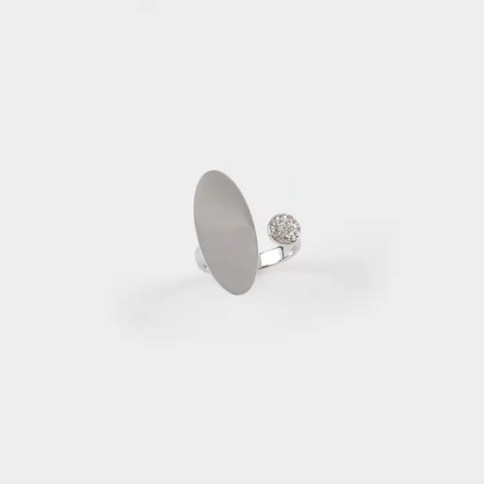 Γυναικείο δαχτυλίδι με πέτρες ζιργκόν Mar & Mar Allira από ανοξείδωτο ατσάλι