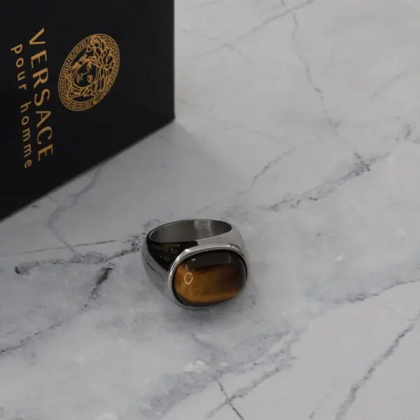 Ανδρικό δαχτυλίδι με πέτρα Mar & Mar Phoenix από ανοξείδωτο ατσάλι