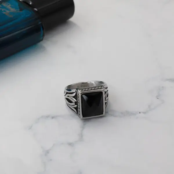 Ανδρικό δαχτυλίδι με όνυχα Mar & Mar Branson από ανοξείδωτο ατσάλι