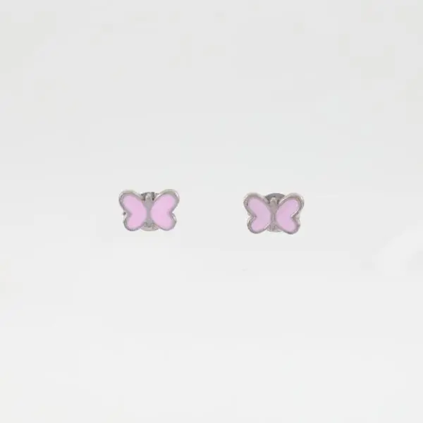 Παιδικά σκουλαρίκια καρφωτά πεταλούδα Mar & Mar Butterfly S925 Kids από ασήμι 925