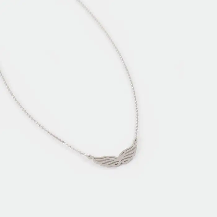 Κολιέ με φτερό Mar & Mar Feather από Ασήμι 925