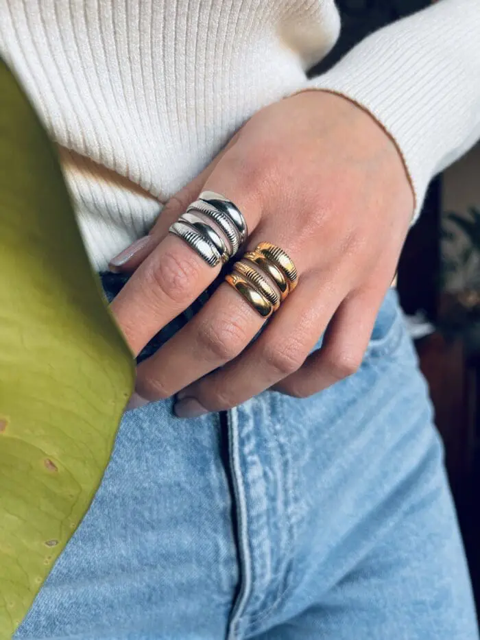 Γυναικείο δαχτυλίδι Mar & Mar Illina από ανοξείδωτο ατσάλι