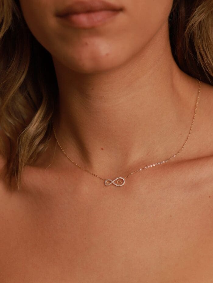 Infinity Heart Necklace S925