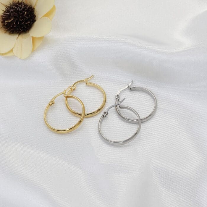 Hoops Plated ( 2,5 cm )
