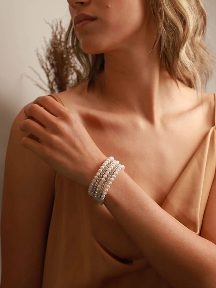 Sparkle Pearl Bracelet