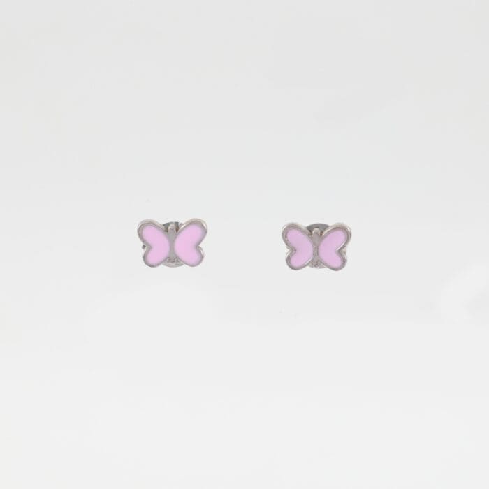 Παιδικά σκουλαρίκια καρφωτά πεταλούδα Mar & Mar Butterfly S925 Kids από ασήμι 925