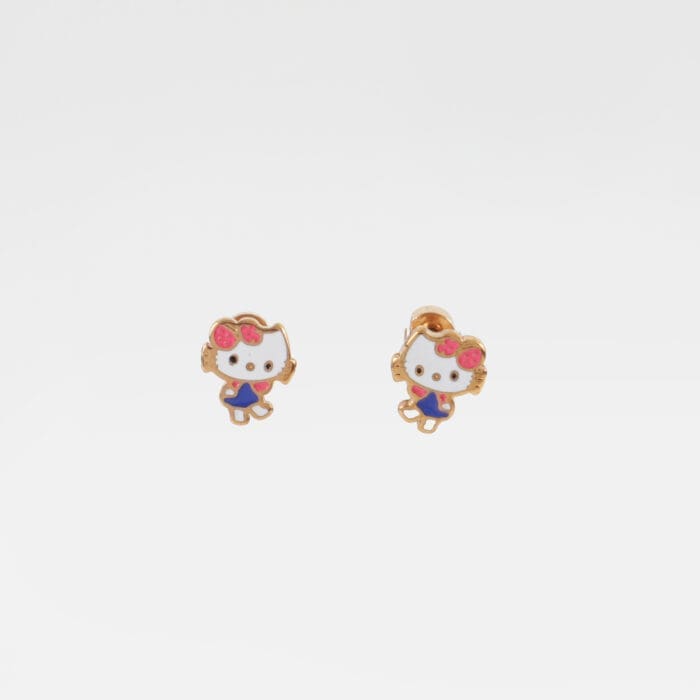 Παιδικά σκουλαρίκια καρφωτά Hello Kitty Mar & Mar Hello Kitty II Kids από ανοξείδωτο ατσάλι