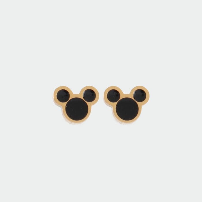 Παιδικά σκουλαρίκια καρφωτά Mickey Mouse Mar & Mar Mickey Mouse Kids από ανοξείδωτο ατσάλι
