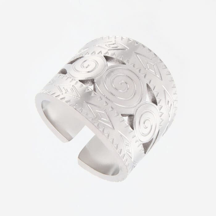 Γυναικείο δαχτυλίδι Mar & Mar Larson (Silver) από ανοξείδωτο ατσάλι