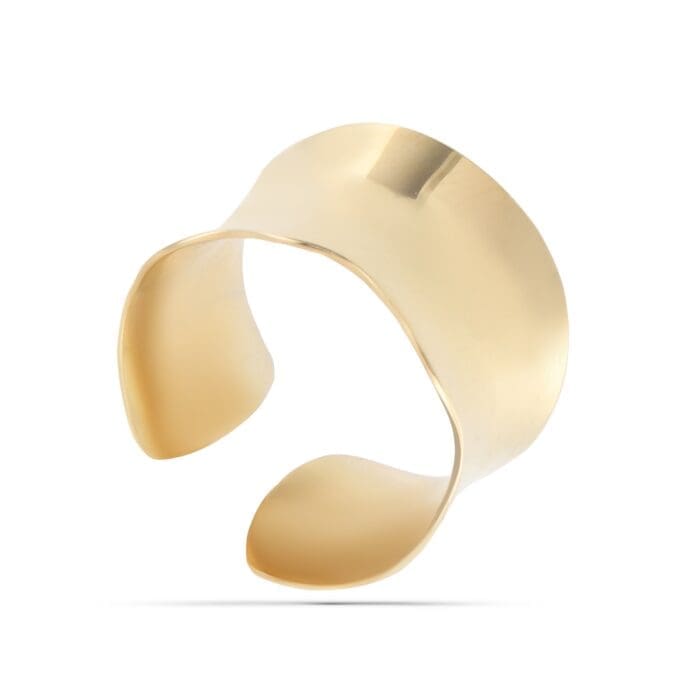 Γυναικείο δαχτυλίδι Mar & Mar Rasmen (Gold) από ανοξείδωτο ατσάλι