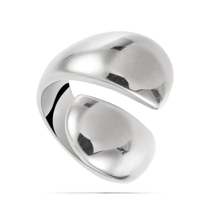 Γυναικείο δαχτυλίδι Mar & Mar Venice (Silver) από ανοξείδωτο ατσάλι