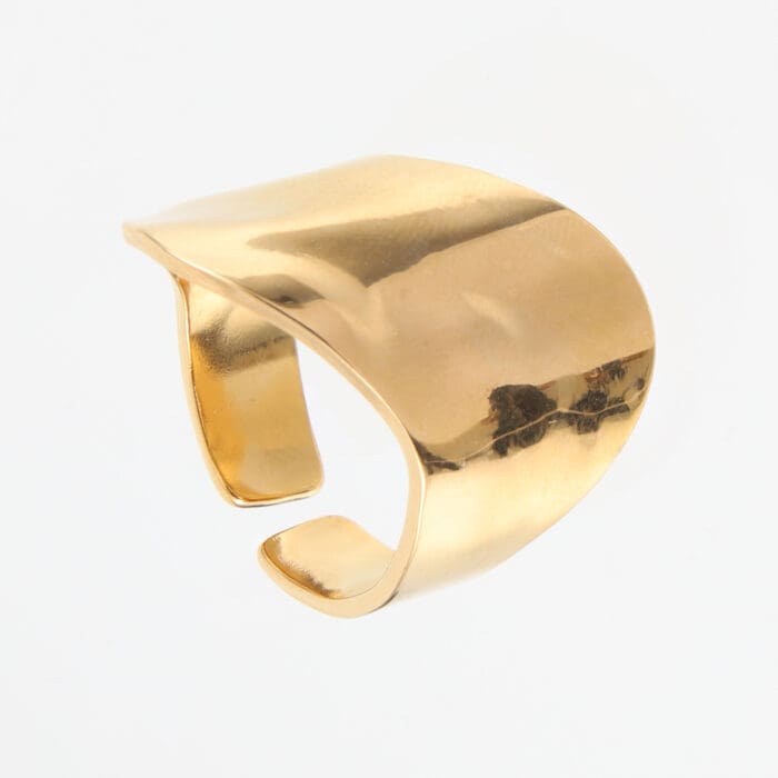 Γυναικείο δαχτυλίδι σφυρήλατο Mar & Mar Celine από ανοξείδωτο ατσάλι